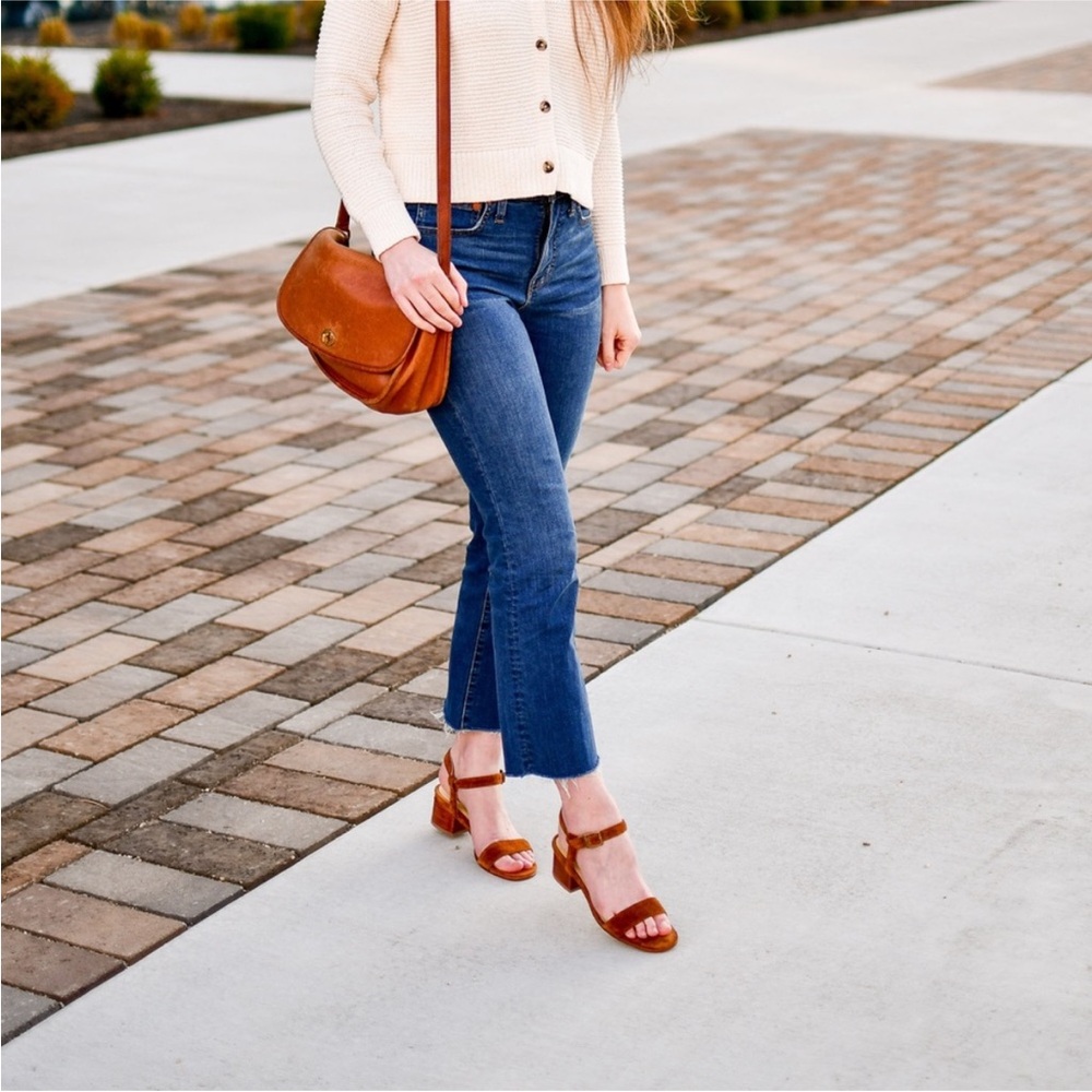 Madewell Vintage Cali Demi-Boot Subtle Flare Jeans 27 Tall - Picture 2 of 10